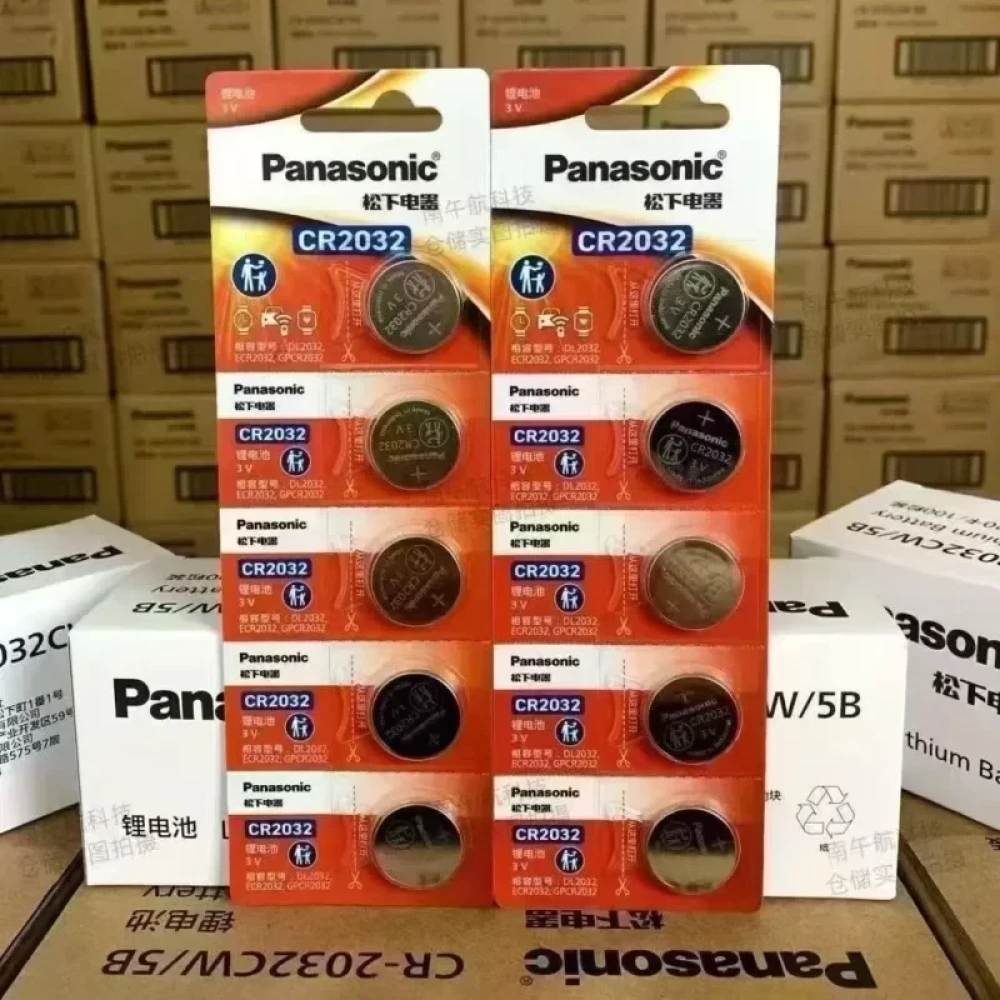 Original Panasonic CR2032 Lithium Battery in Bangladesh