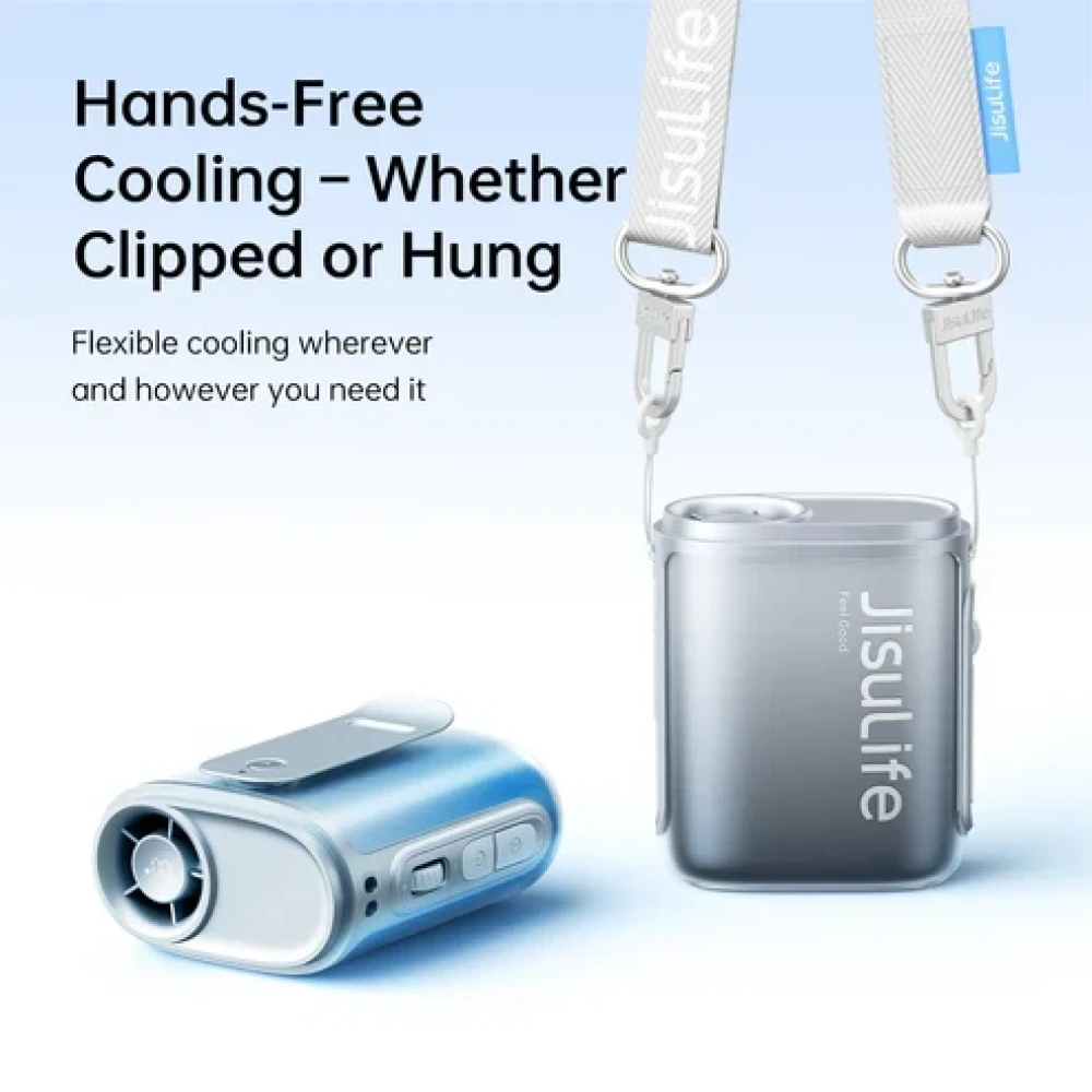 JISULIFE Neck Fan Life5